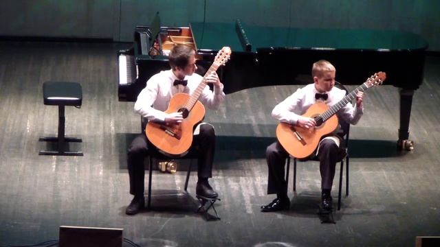 Ф.Сор Испанский народный танец исп.Семитко Никита и Гай Евгений смотреть онлайн