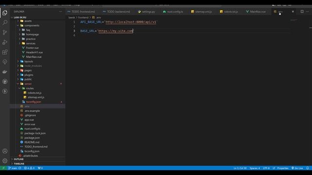 Делаем sitemap.xml и robots.txt в Nuxt 3 смотреть онлайн
