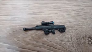 Винтовка берет м 107 из пластилина
