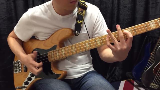 Marcus Miller - Detroit (bass cover) смотреть онлайн
