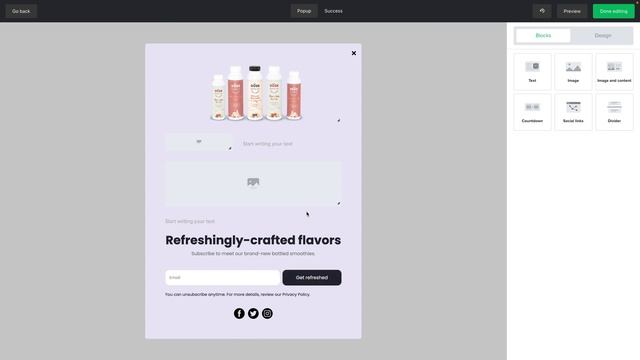 How to Create and Design Pop-Up Forms - MailerLite tutorial смотреть онлайн