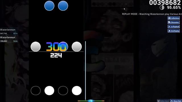 [osu!mania] World's first epsilon dan pass 96.15% (5/9/2019) смотреть онлайн