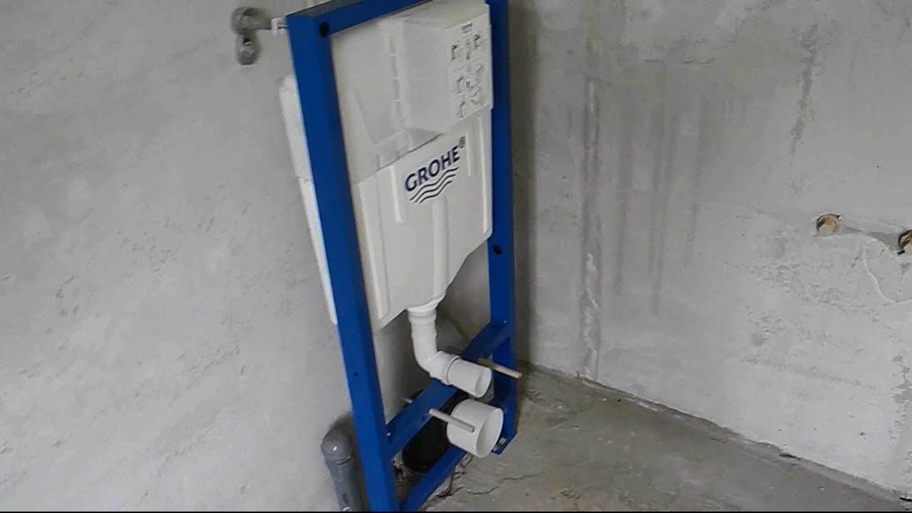 Укладка стильной плитки в ванной ч.4(инсталляция.1) смотреть онлайн