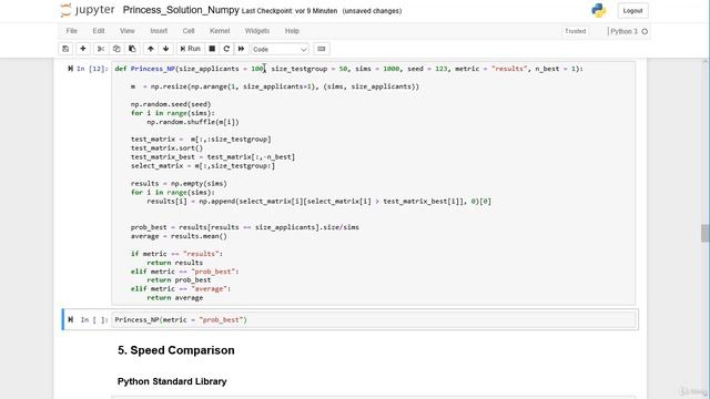 Simulating Real World Problems with Python (6 Solution Part 4) смотреть онлайн