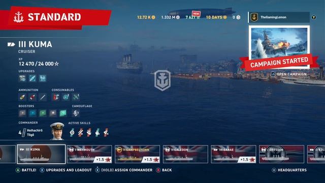 NAVAL WARFARE! - World of Warships: Legends смотреть онлайн