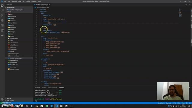 Laravel com docker смотреть онлайн