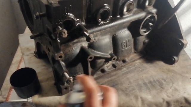 Красим блок цилиндров смотреть онлайн