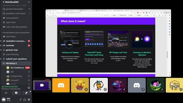 The Network State Hackathon | Workshop February 12th 2023 (part 1) смотреть онлайн