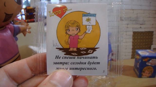 Сюрпризы ,много конфет, Love Is(куча конфет) Open candy with a surprise Love Is смотреть онлайн