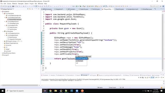JSON to POJO Rest Assured | Deserializing JSON response to POJO class in RestAssured | Session 19 смотреть онлайн