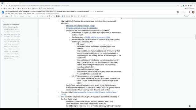 Kubernetes SIG Auth 2020-05-13 смотреть онлайн