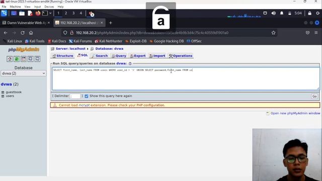 DVWA SQL INJECTION - LOW смотреть онлайн