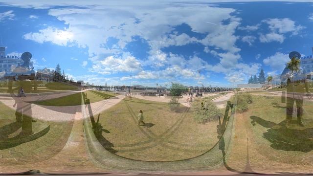 360 Video. Прогулка по Нижневолжской набережной смотреть онлайн