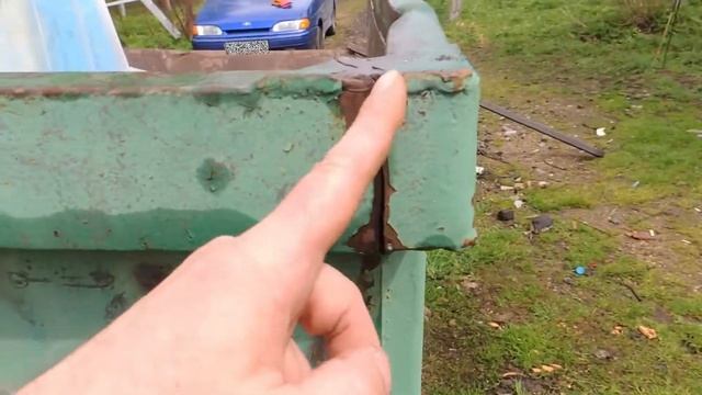 Ремонт мусорного контейнера