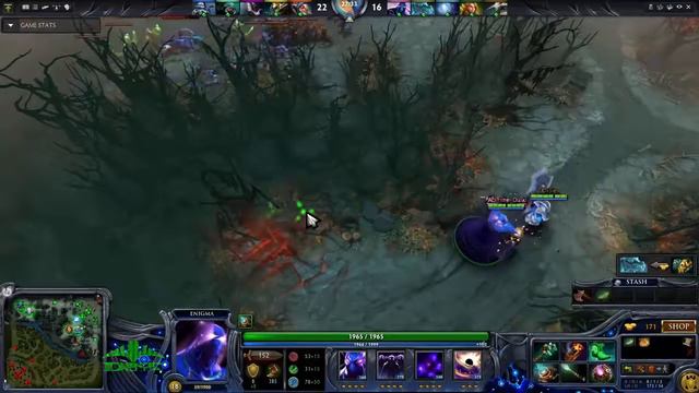 Dota 2 - MIRACLE ENIGMA 8850MMR BEYOND GODLIKE ( 15Kill | 2Dead ) RATED! 6.87 patch MONSTER ENIGMA смотреть онлайн