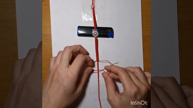 МК браслет с коннектором/красная нить смотреть онлайн