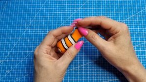 ✅️МОРСКИЕ ОБИТАТЕЛИ. ⭐️ЛЕПИМ РЫБКУ КЛОУНА НЕМО из воздушного пластилина. 💫  #лепка