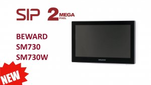 Обзор BEWARD SM730 / SM730W: новый SIP монитор, 7" сенсорный экран, подключение камер, POE, Wi-Fi