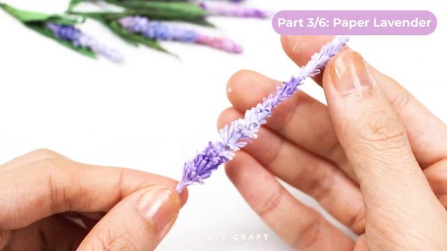 How to make Lavender Paper Flowers, Mini Lavender Paper Flowers Bouquet [PART 3/6] смотреть онлайн