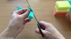 ПОРОЛОНОВАЯ РЫБКА СВОИМИ РУКАМИ за 75 копеек! Поролоновая приманка своими руками.