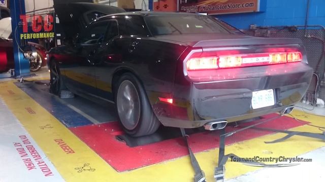 Superchaged SRT Challenger on Dyno смотреть онлайн