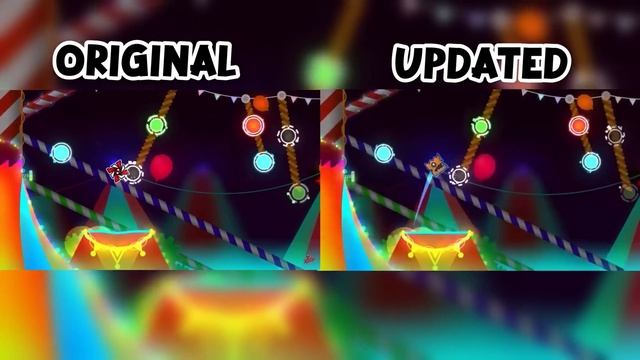 ORIGINAL VS UPDATED | CraZy III by DavJT (Geometry Dash) смотреть онлайн
