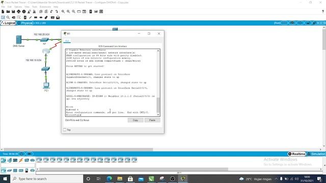 7.2.10 Packet Tracer - Configure DHCPv4 [Indonesia] смотреть онлайн