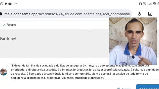 Disciplina 23: como responder o Fórum e Atividade Presencial da segunda etapa смотреть онлайн