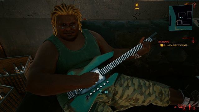 Cyberpunk 2077 - guitar geeks, evaluate his fingers смотреть онлайн