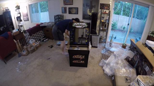 Arcade1Up Galaga/Galaxian Cabinet Build and Review смотреть онлайн