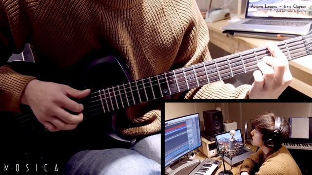 [COVER]Autumn Leaves - Eric Clapton(EASY ver.) / 쉬운 기타 노래 (타브 악보/기타반주MR엠알) by Yong Min смотреть онлайн