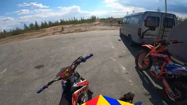 BSE Z1 на КРОСС трассе & покатушка по ТУНДРЕ..mp4 смотреть онлайн