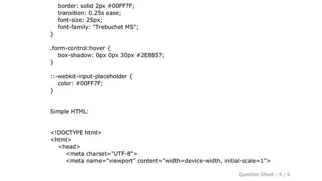 HTML : How to change the background color of an input field when text is entered? смотреть онлайн