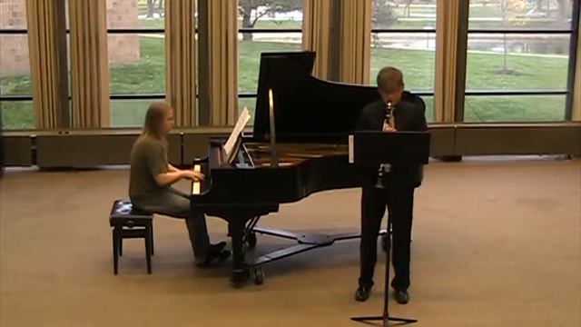 Poulenc Clarinet Sonata: Mvt. 3, Allegro con fuoco смотреть онлайн