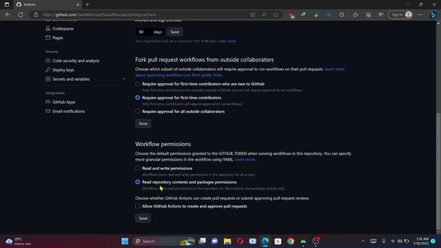 Permission denied to github-actions[bot] | GitHub Action WorkFlows смотреть онлайн