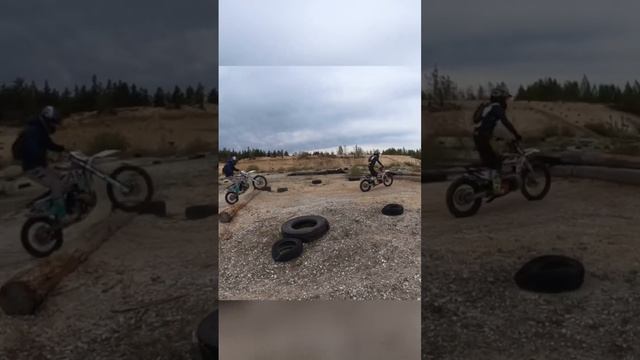 Kamax 300 2t vs Lanza #enduro #эндуро смотреть онлайн