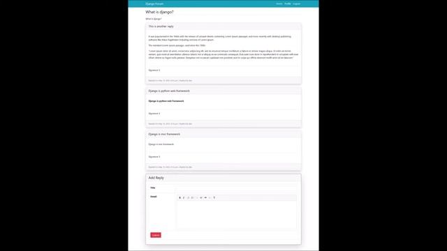 Python Django Message Board Application смотреть онлайн