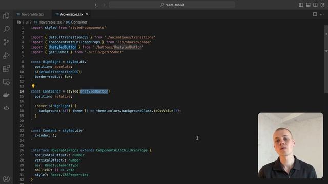 How To Make Hover Effect Overflow Its Container with React смотреть онлайн