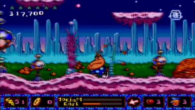 Toejam & Earl Panic On Funkotron Level 15: The Bottomless Pit смотреть онлайн