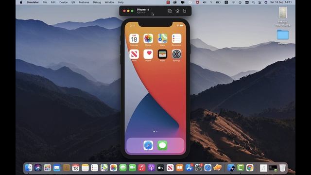 Simulator: Change Simulator IOS Default on MacOS смотреть онлайн