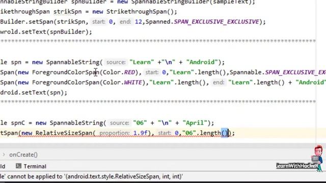P- 3 - How to Add Different Font Size in Same Text View || Android Studio Tutorial 2020 смотреть онлайн