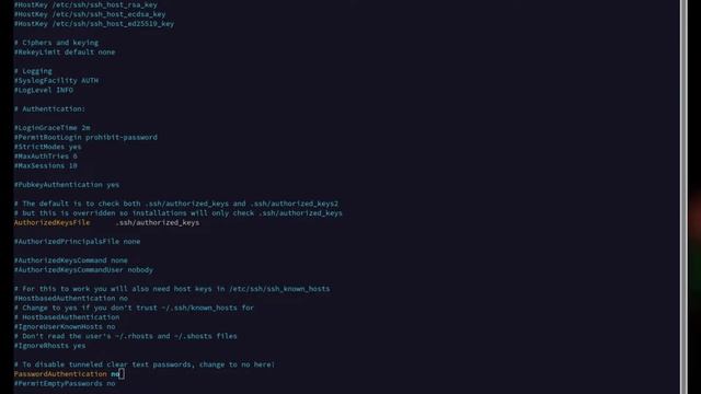 Установка SSH с доступом по RSA-ключам на Archlinux. смотреть онлайн