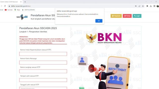 Cara Atasi Webcam/Kamera Error Saat Daftar Akun SSCASN 2023 | Full Tutoria смотреть онлайн