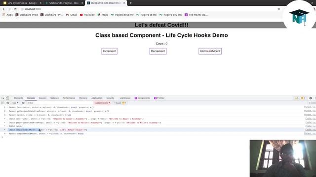 Learn React JS - #3 - Life Cycle Hooks #reactjs #lifecycle #hooks #classbased #component смотреть онлайн