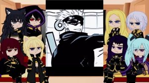 The Eminence in Shadow reacts to Gojo Satoru || Gacha React