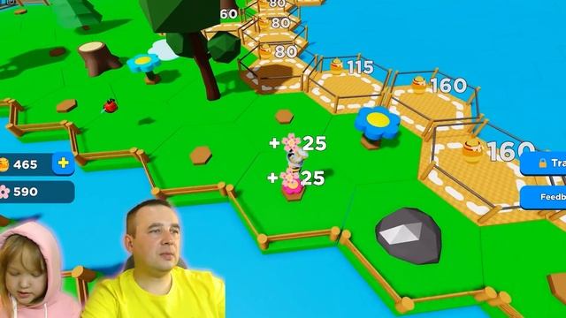 ЭВОЛЮЦИЯ ПЧЕЛЫ! Симулятор ПЧЕЛ и ПЧЕЛОВОДА в ROBLOX! ПАПА в Beeface: Be a Bee! МАКСИМАЛЬНЫЙ УРОВЕНЬ смотреть онлайн