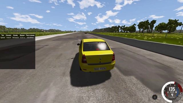 Renault Logan VS Chevrolet Lacetti (Сравнение машин в BeamNG) смотреть онлайн