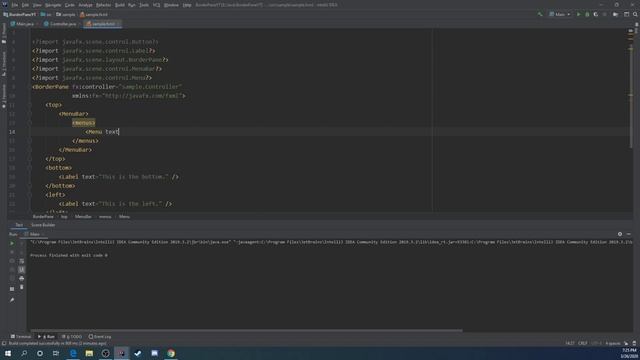 Java Tutorial on How To Use a BorderPane Layout with JavaFX смотреть онлайн
