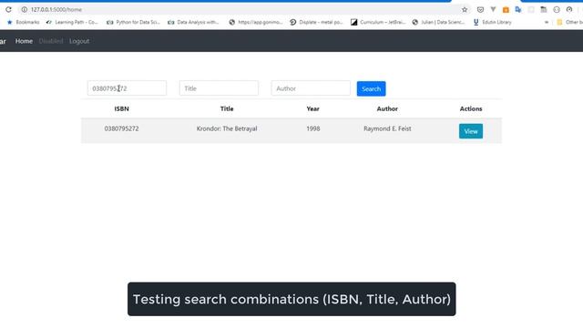 Project 1 - CS50's Web Programming with Python and JavaScript смотреть онлайн