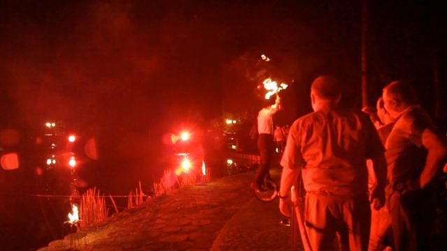 Большое огненное шоу на праздник от Розового слона Солнечногорск смотреть онлайн